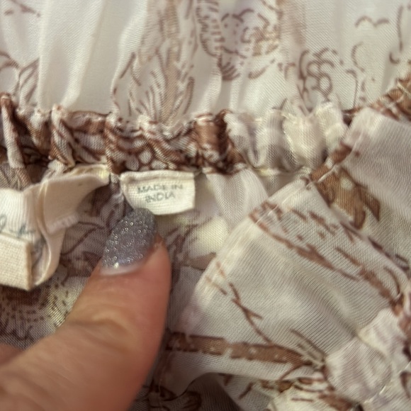 Anthropologie off the shoulder ruffle top size S - Picture 8 of 10